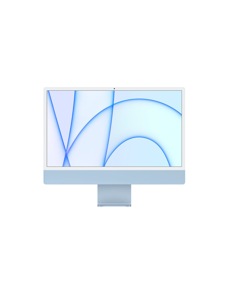 Apple Apple iMac 24-inch with Retina 4.5K display Apple M1 chip with 8‑core CPU and 8‑core GPU, 256GB - Blue