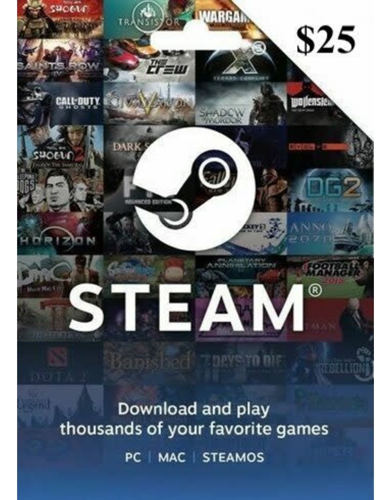Steam Steam USD 25 (BH) Gift Card