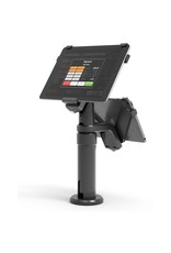 Compulocks Compulocks Pos Kiosk (Single / Dual Screen) Legacy Revel Systems Pole Stand For iPad - Black