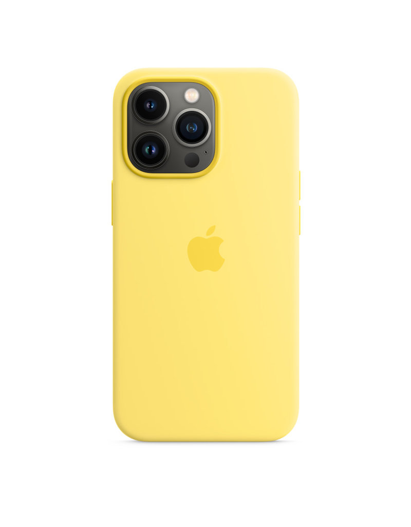 Apple Apple IPhone 13  Pro Silicone Case with MagSafe - Lemon Zest