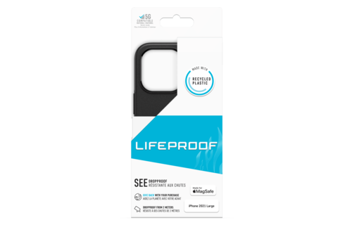 LifeProof SEE MagSafe Case for Apple iPhone 13 Pro - Black
