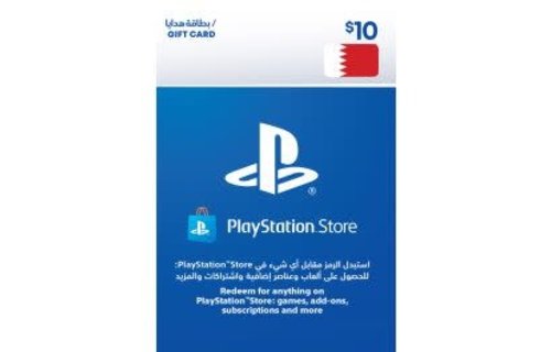 PlayStation Network Bahrain $10.00 Gift Card