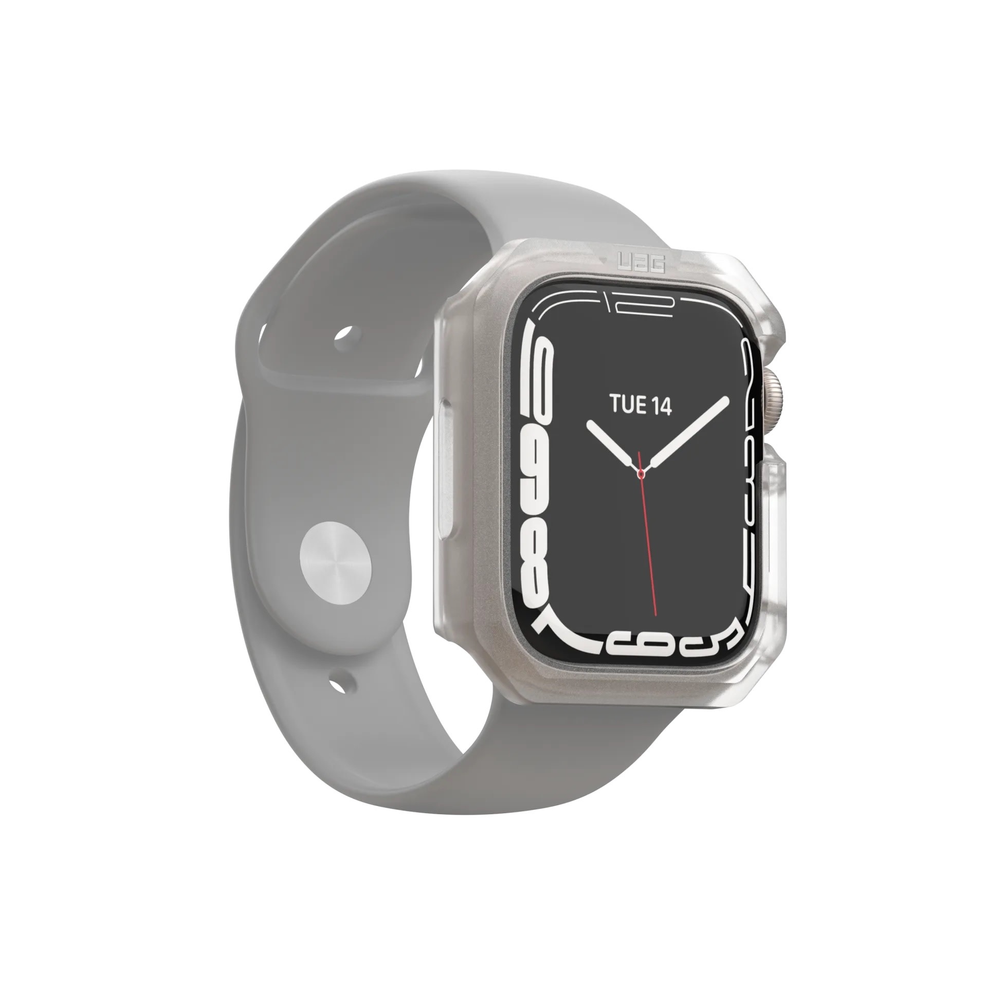 UAG Scout Case for Apple Watch 44/45mm - Frosted Clear