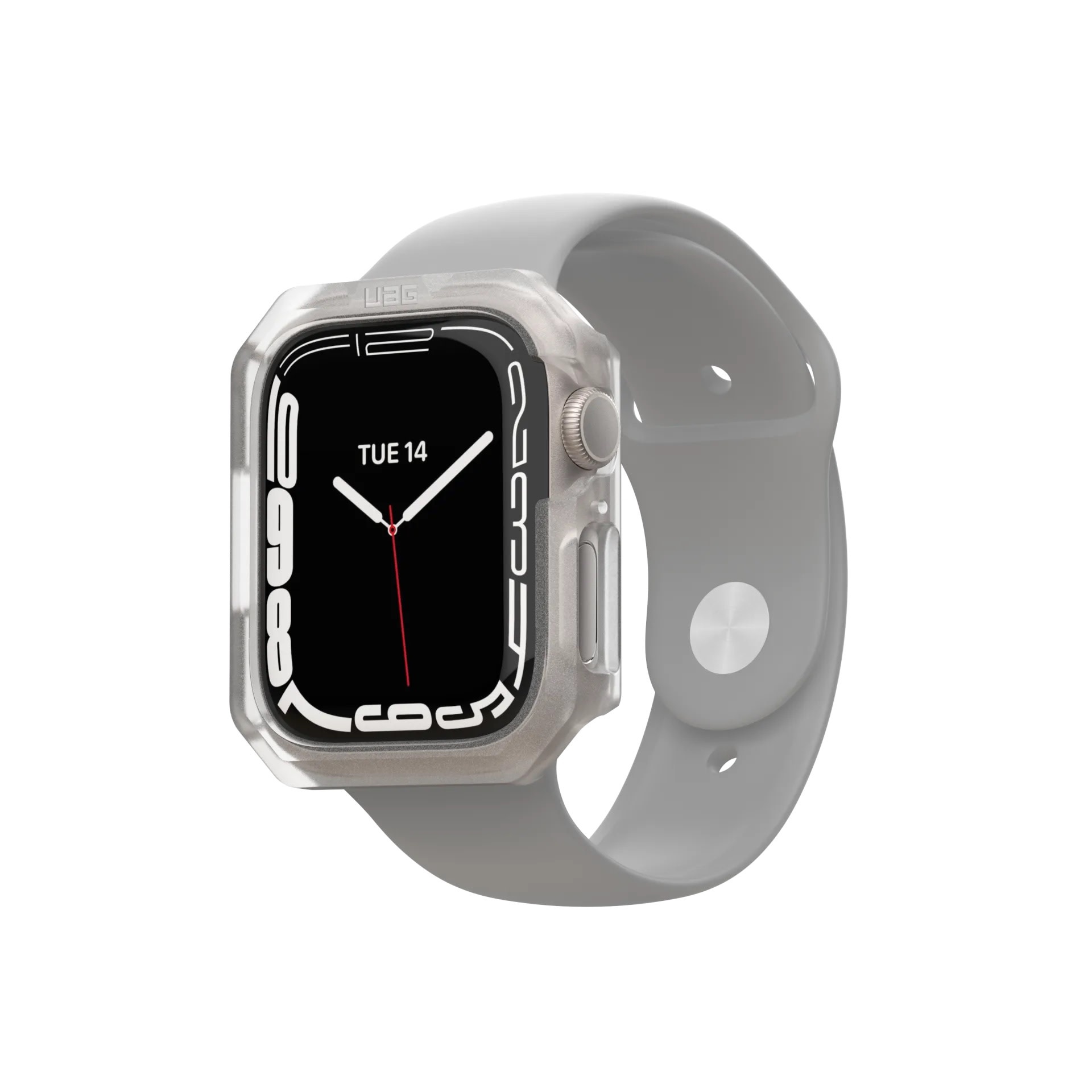 UAG Scout Case for Apple Watch 44/45mm - Frosted Clear