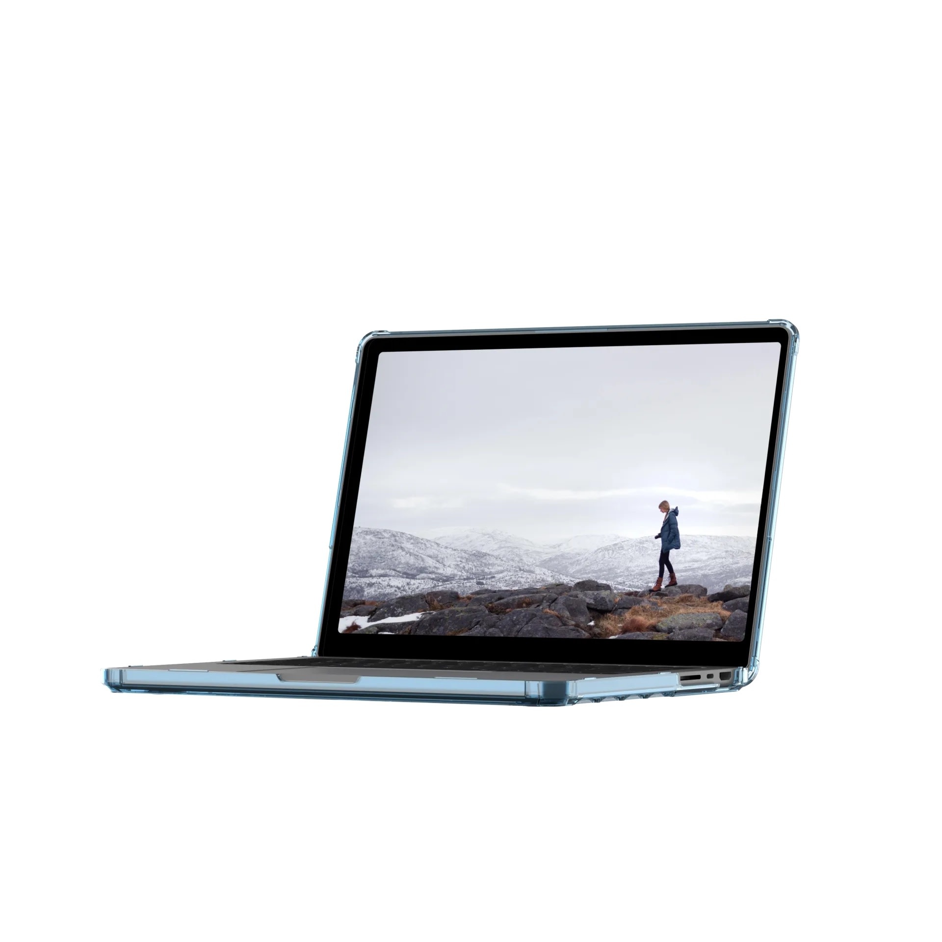 UAG U Lucent Safety Case for Apple MacBook Pro 14" (M1/M2/M3/M4/M5) - Cerulean