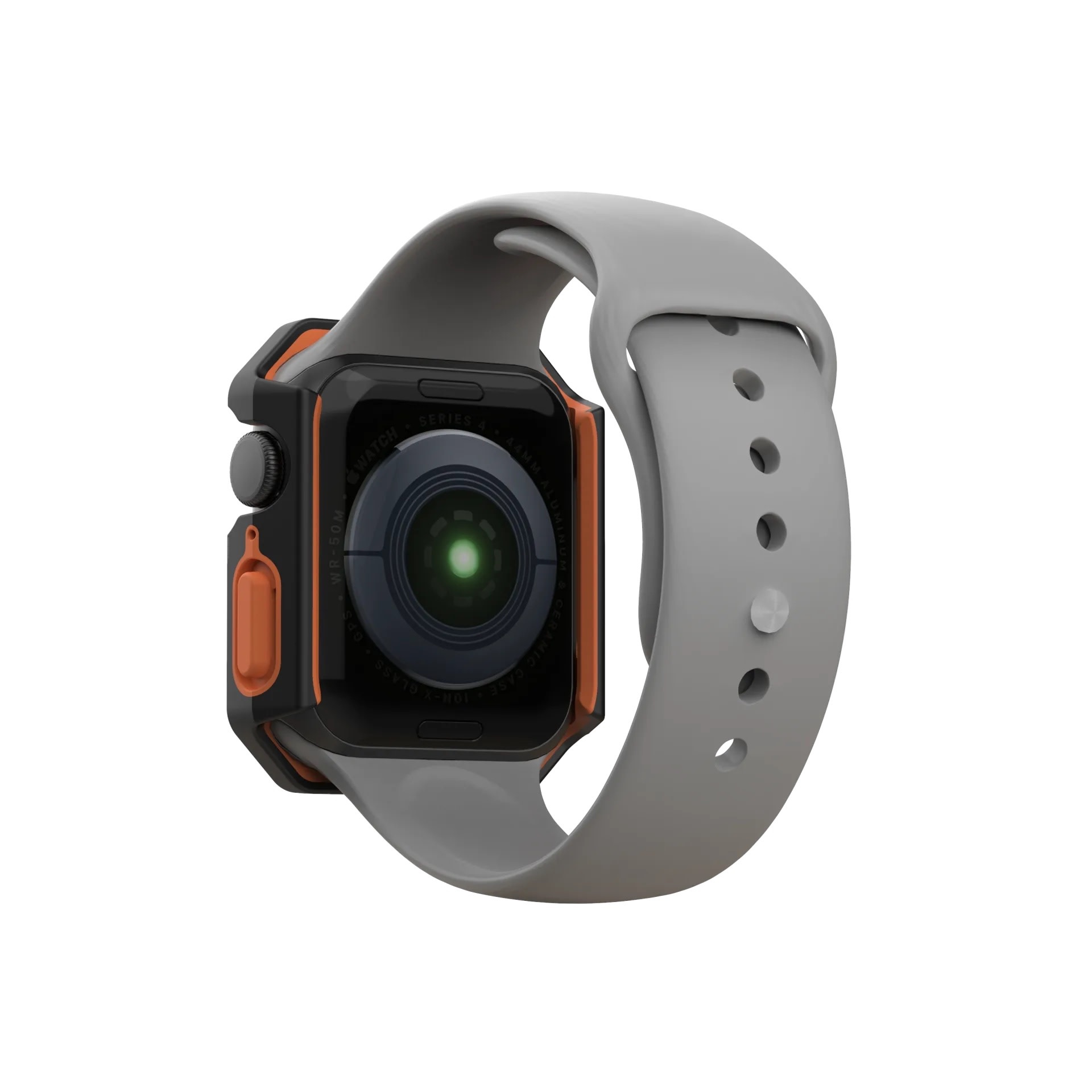 UAG Civilian Case for Apple Watch 44/45mm - Black and Orange