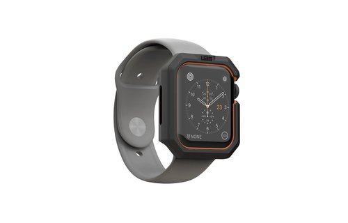 UAG Civilian Case for Apple Watch 44/45mm - Black and Orange