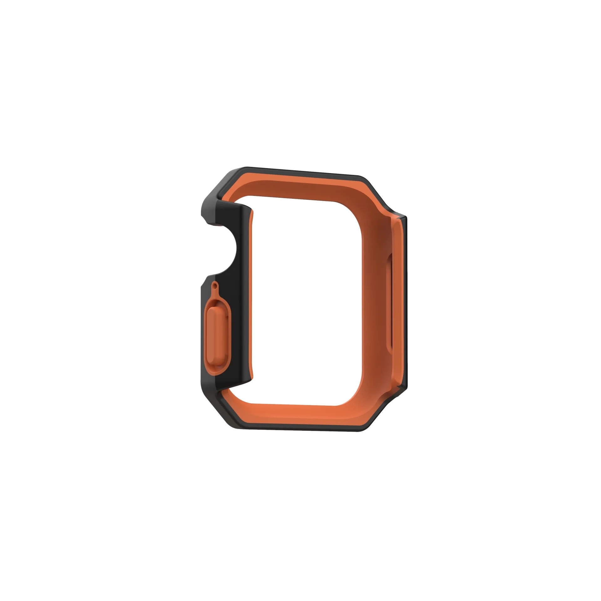 UAG Civilian Case for Apple Watch 44/45mm - Black and Orange