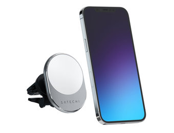 Satechi Magnetic Magsafe Wireless Car Charger - Space Gray