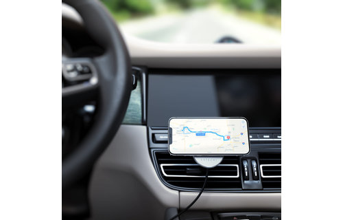 Satechi Magnetic Magsafe Wireless Car Charger - Space Gray
