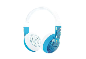 BuddyPhones Wave Bluetooth Waterproof Robot Headphones - Blue