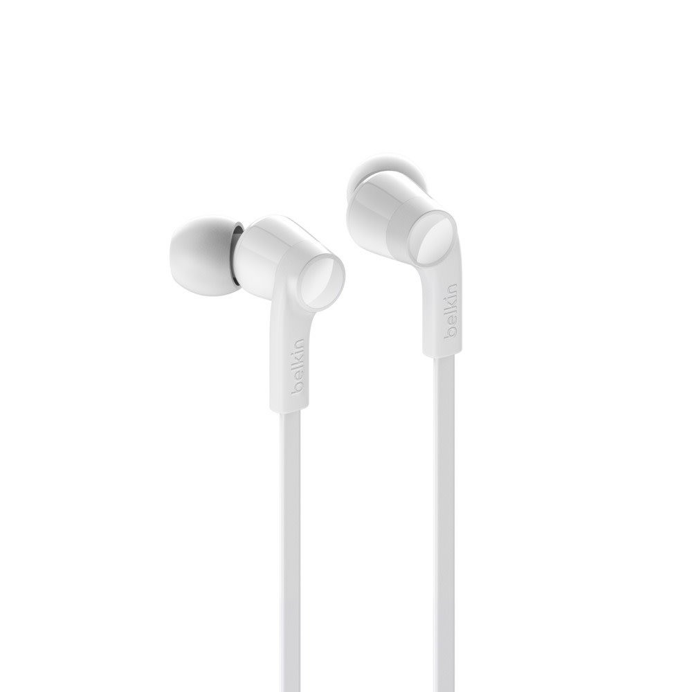 Belkin Rockstar In-Ear Headphones with USB-C Connector - White