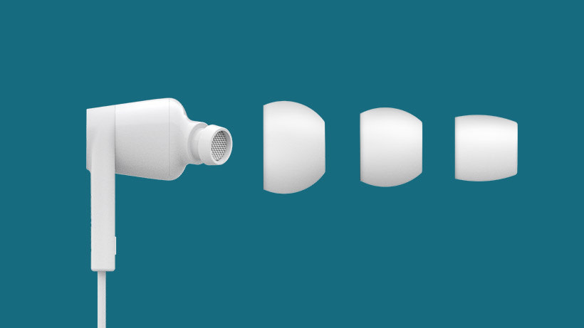 Belkin Rockstar In-Ear Headphones with USB-C Connector - White