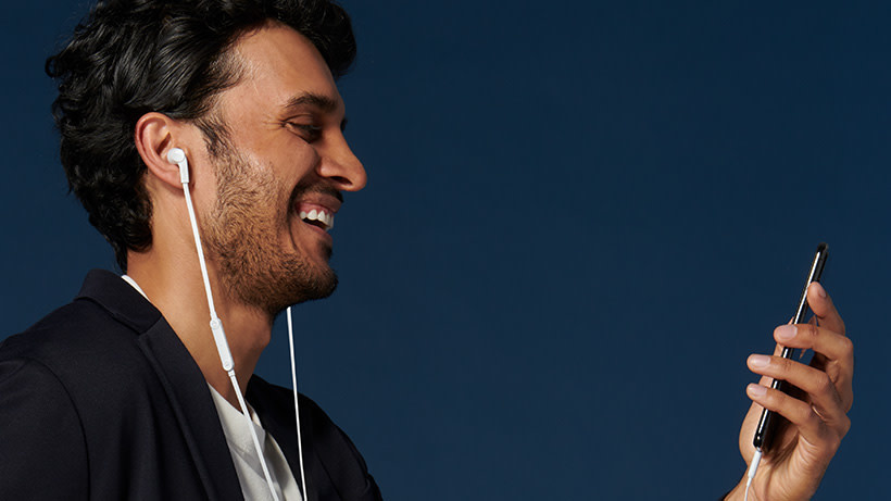 Belkin Rockstar In-Ear Headphones with USB-C Connector - White