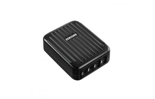 Zendure A-Series 4-Port Wall Charger With 2XUSB, 2XUSB-C Power Delivery 32W - Black