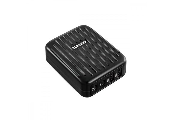 Zendure A-Series 4-Port Wall Charger With 2XUSB, 2XUSB-C Power Delivery 32W - Black