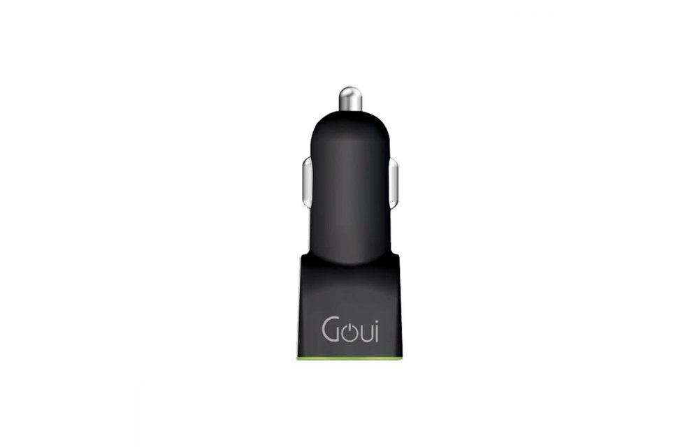 Goui Duo Plus PD 2USB 38W Car Charger - Black