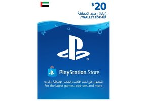 PlayStation Network AE $20.00 Gift Card