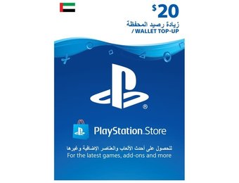 PlayStation Network AE $20.00 Gift Card