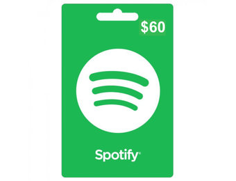 Spotify US Gift Card $60