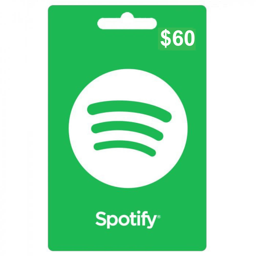 Spotify US Gift Card $60