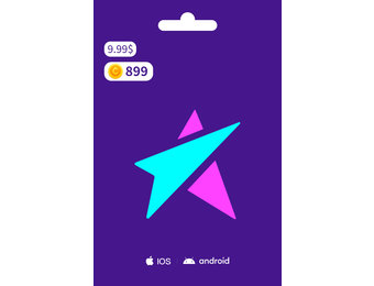 LiveMe Gift Card for 899 Coin