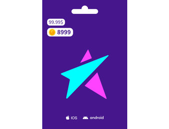 LiveMe Gift Card for 8999 Coin