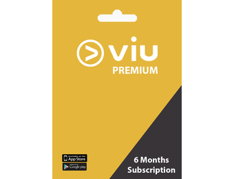 Viu Premium Gift Card 6 Months Subscription (BH)