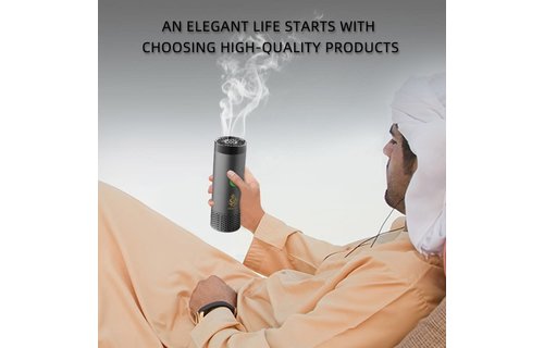 Bukhoor Electric Burner with Comb 2000mah - Black