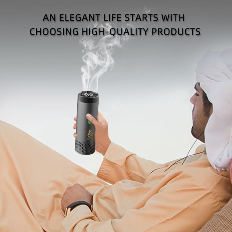 Bukhoor Electric Burner with Comb 2000mah - Black