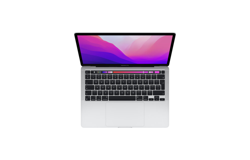 Apple MacBook Pro 13" M2 chip with 8‑core CPU and 10‑core GPU, 512GB SSD - Silver