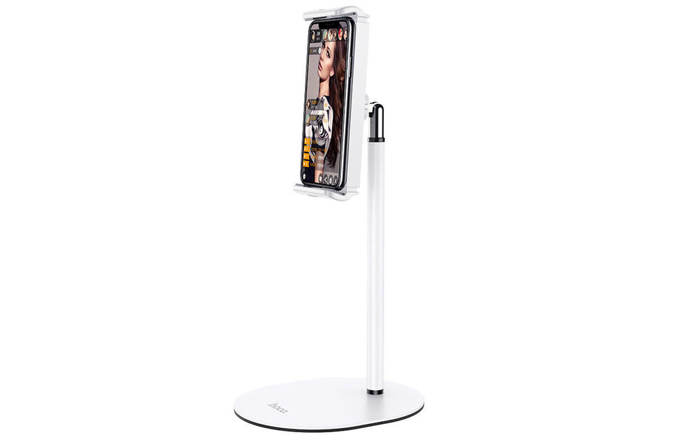 Hoco PH31 Metal Desktop Stand - White