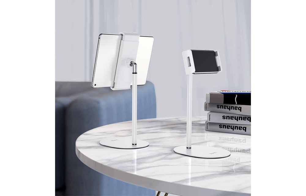 Hoco PH31 Metal Desktop Stand - White