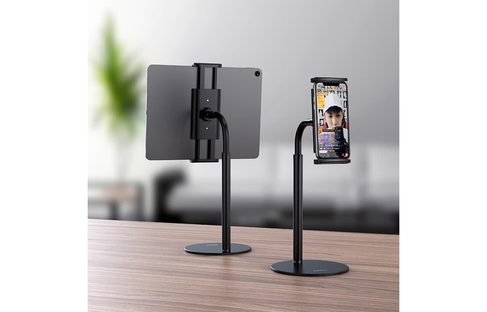Hoco PH30 Metal Desktop Stand - Black