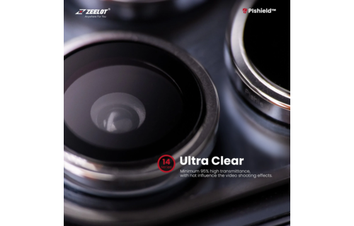 Zeelot Pishield Lens Protector for iPhone 14 / 14 Plus - Iridescent