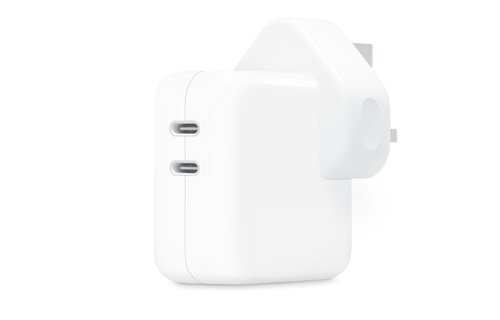 Apple 35W Dual USB-C Port Power Adapter - White