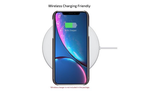 Pitaka Aramid Case for iPhone Xr - Black/Red Plain