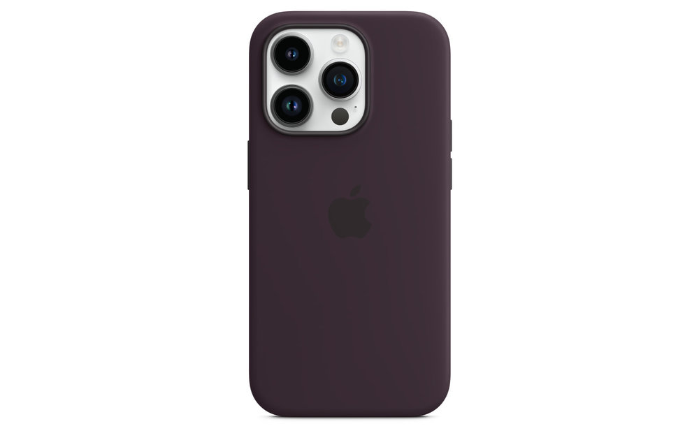 Apple IPhone 14 Pro Silicone Case with MagSafe - Elderberry