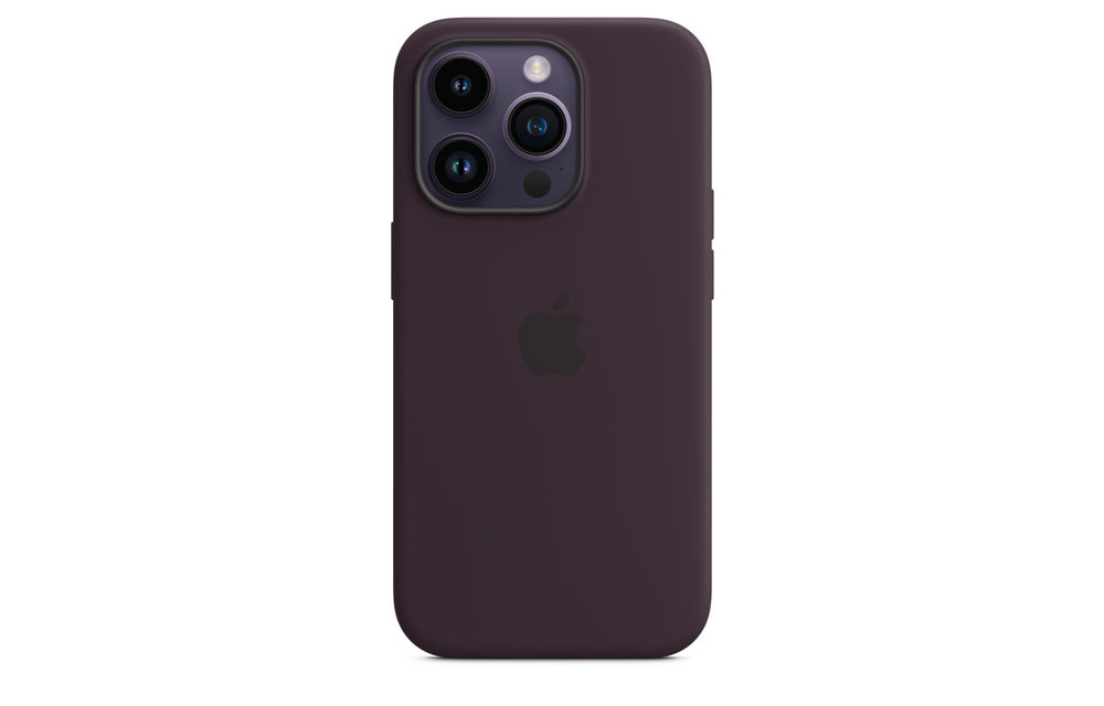 Apple IPhone 14 Pro Silicone Case with MagSafe - Elderberry