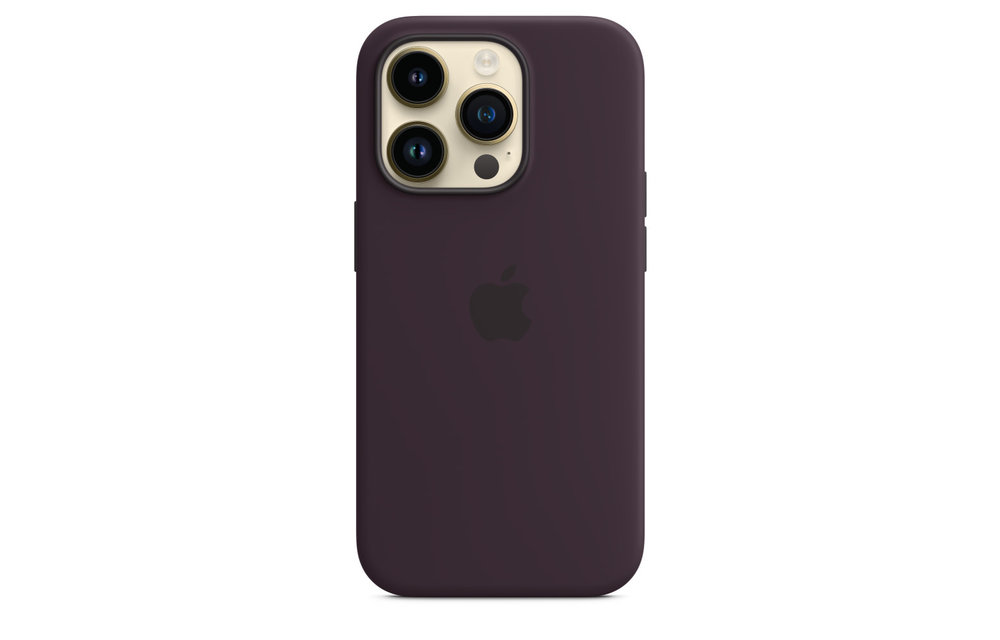 Apple IPhone 14 Pro Silicone Case with MagSafe - Elderberry