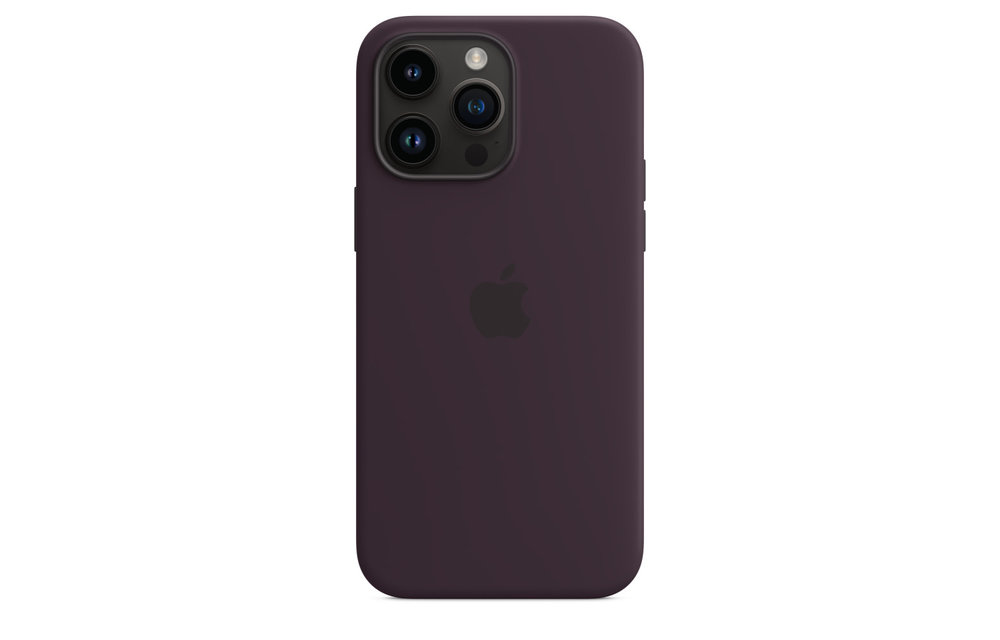 Apple IPhone 14 Pro Max Silicone Case with MagSafe - Elderberry