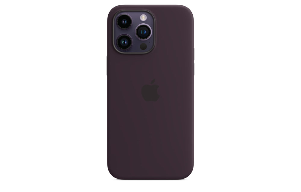 Apple IPhone 14 Pro Max Silicone Case with MagSafe - Elderberry