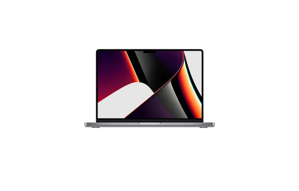 Apple MacBook Pro 14-inch Apple M1 Pro chip with 10‑core CPU and 16‑core GPU, 1TB SSD English/Arabic - Space Gray