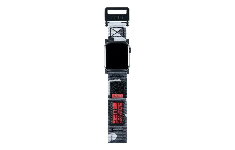 UAG Active Strap for Apple Watch 42/44/45/49mm - Midnight Camo