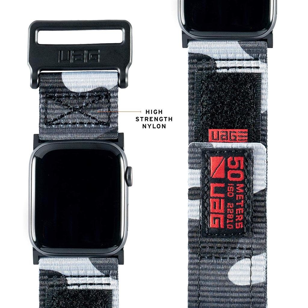 UAG Active Strap for Apple Watch 42/44/45/49mm - Midnight Camo