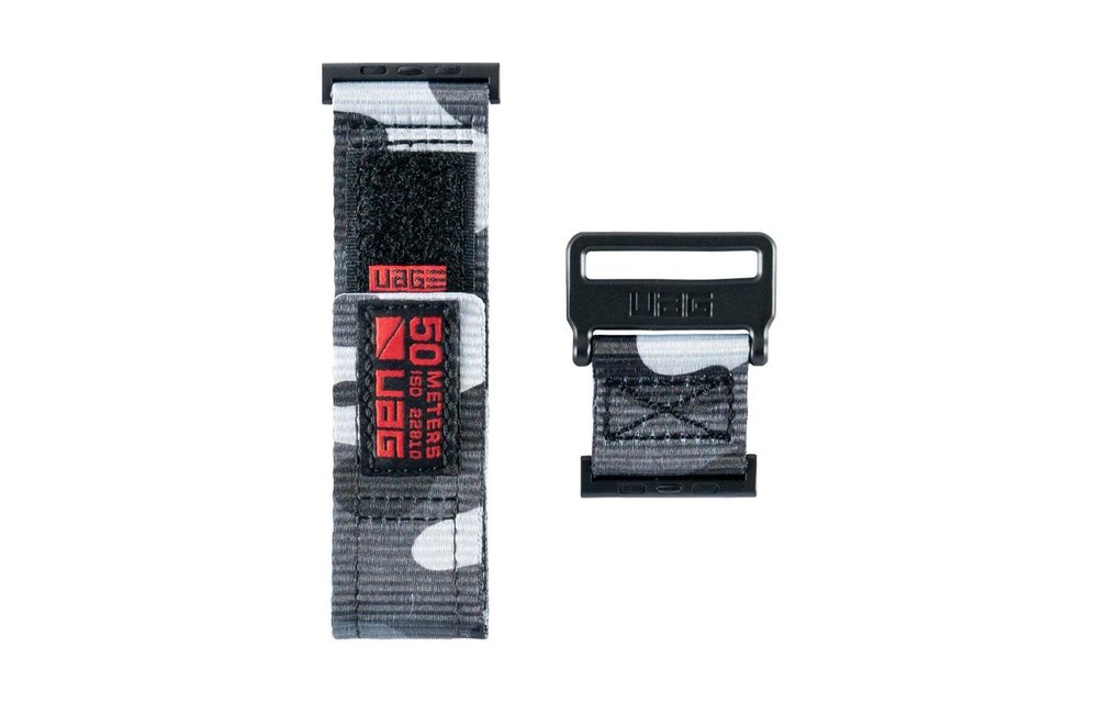 UAG Active Strap for Apple Watch 42/44/45/49mm - Midnight Camo