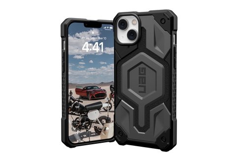 UAG Monarch Pro MagSafe Case for Apple iPhone 14 Plus - Silver