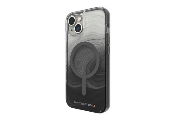 Gear4 Milan Snap Case for Apple iPhone 14 / iPhone 13 - Black Swirl