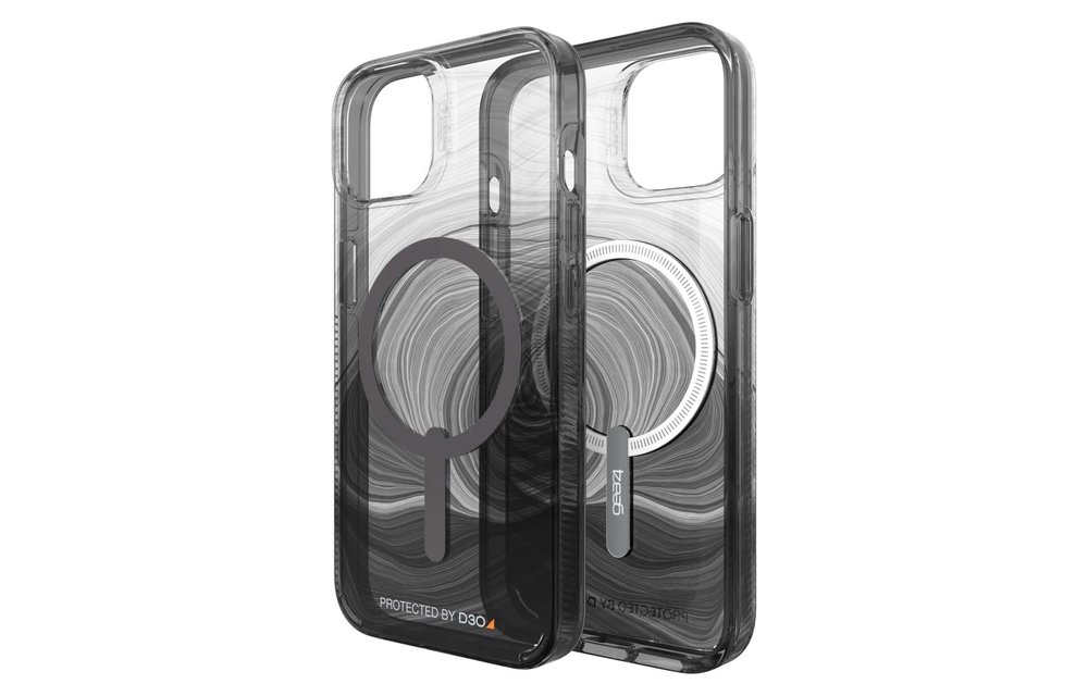 Gear4 Milan Snap Case for Apple iPhone 14 / iPhone 13 - Black Swirl