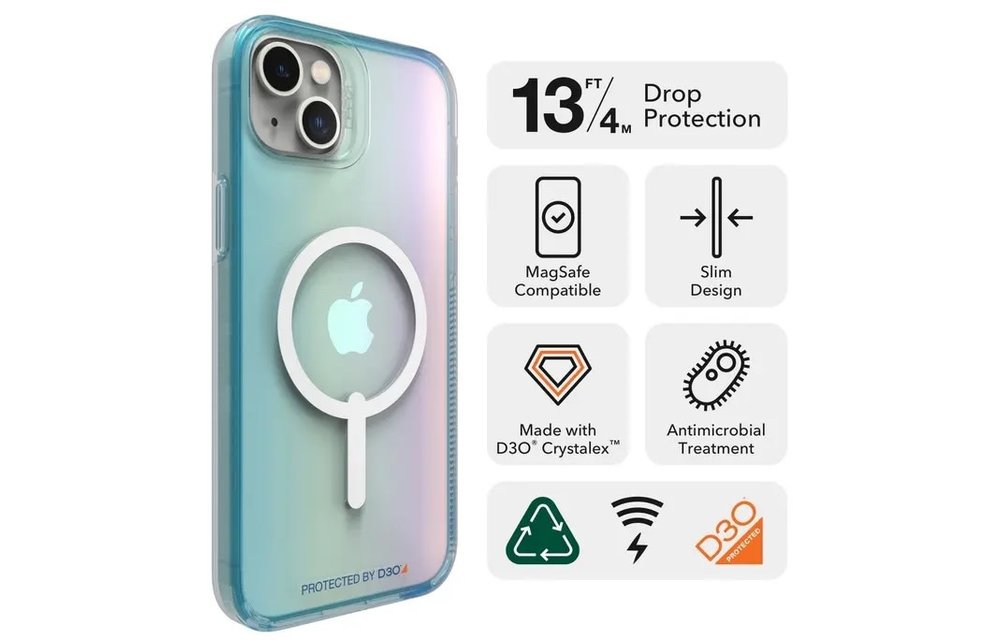 Gear4 Milan Snap Case for Apple iPhone 14 Plus - Aurora Ombre